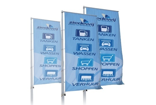 Staand model vlaggen