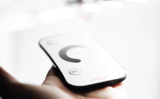 Optionele dimmer bij de 50mm led textielframes