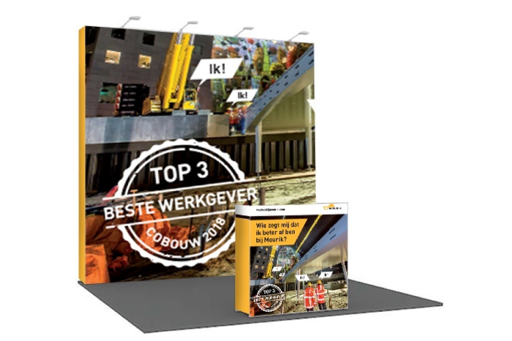 Nieuw: Soft Pop-Up met peesdoek